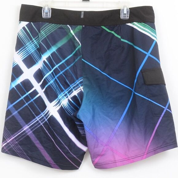 NWT Valor Shoreline 4-Way Stretch Men's Boardshorts Swim Trunks Size 36 - Picture 2 of 4